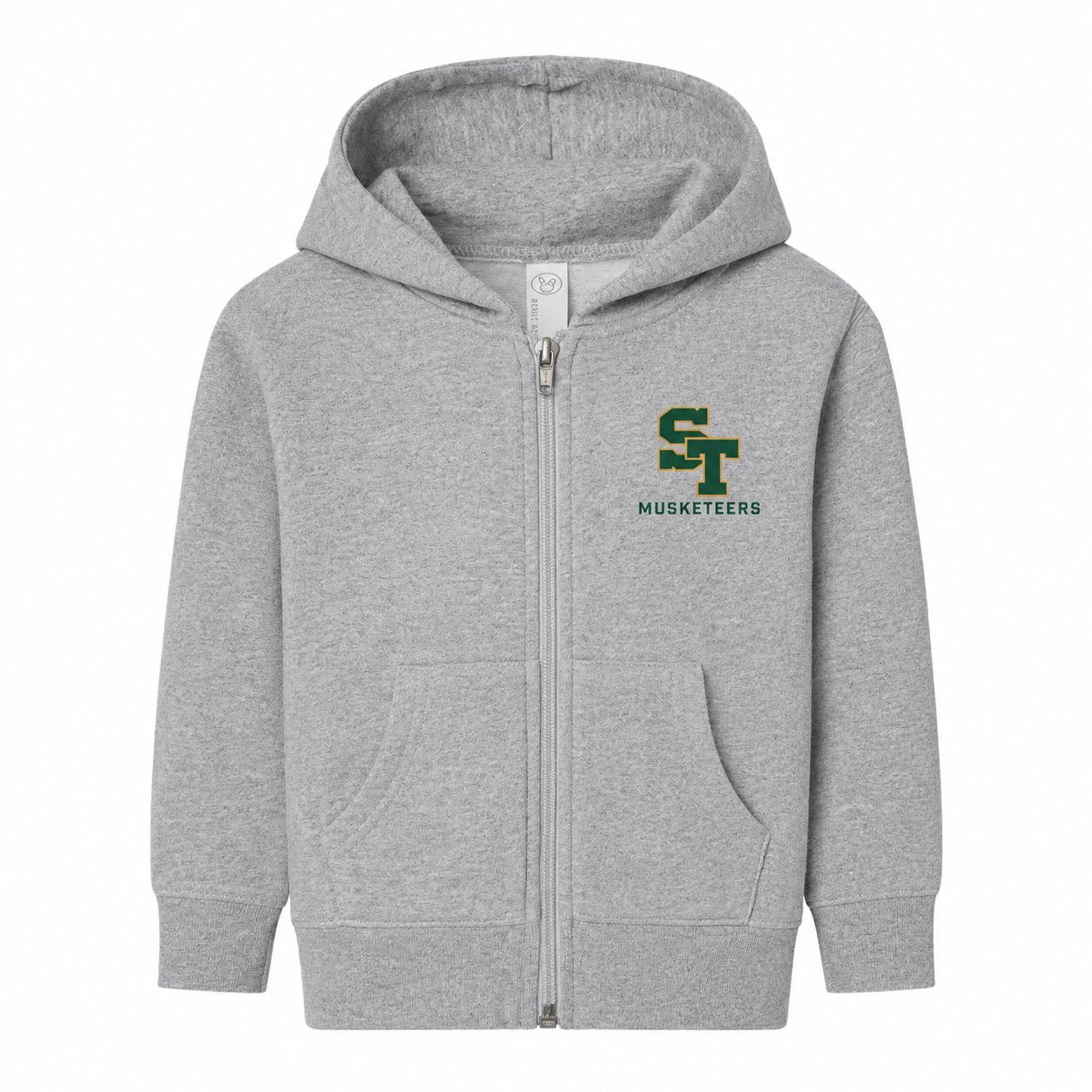 St. Theresa Musketeers Athletic Toddler Zip Hoodie