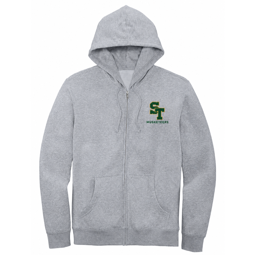 St. Theresa Musketeers Athletic Full Zip Youth Hoodie