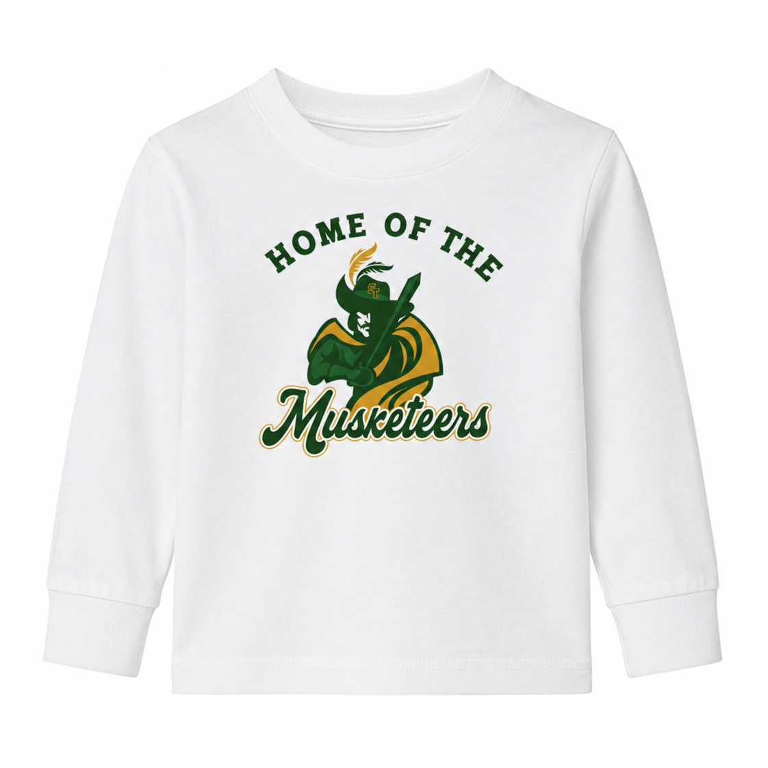 St. Theresa Musketeers Hometown Toddler Long Sleeve Tee