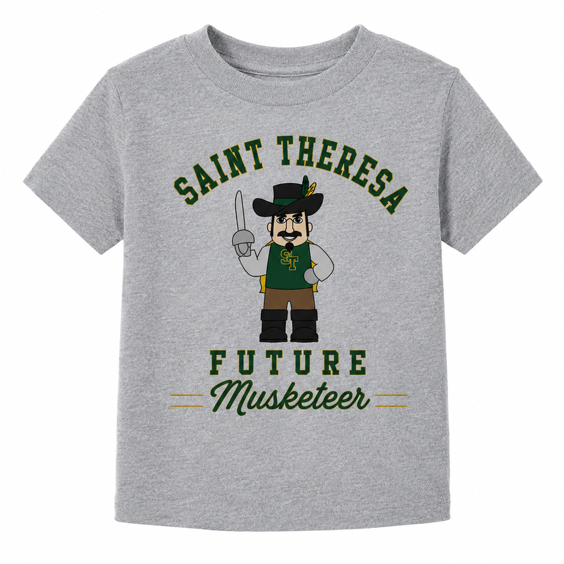 St. Theresa Future Musketeer Toddler Tee