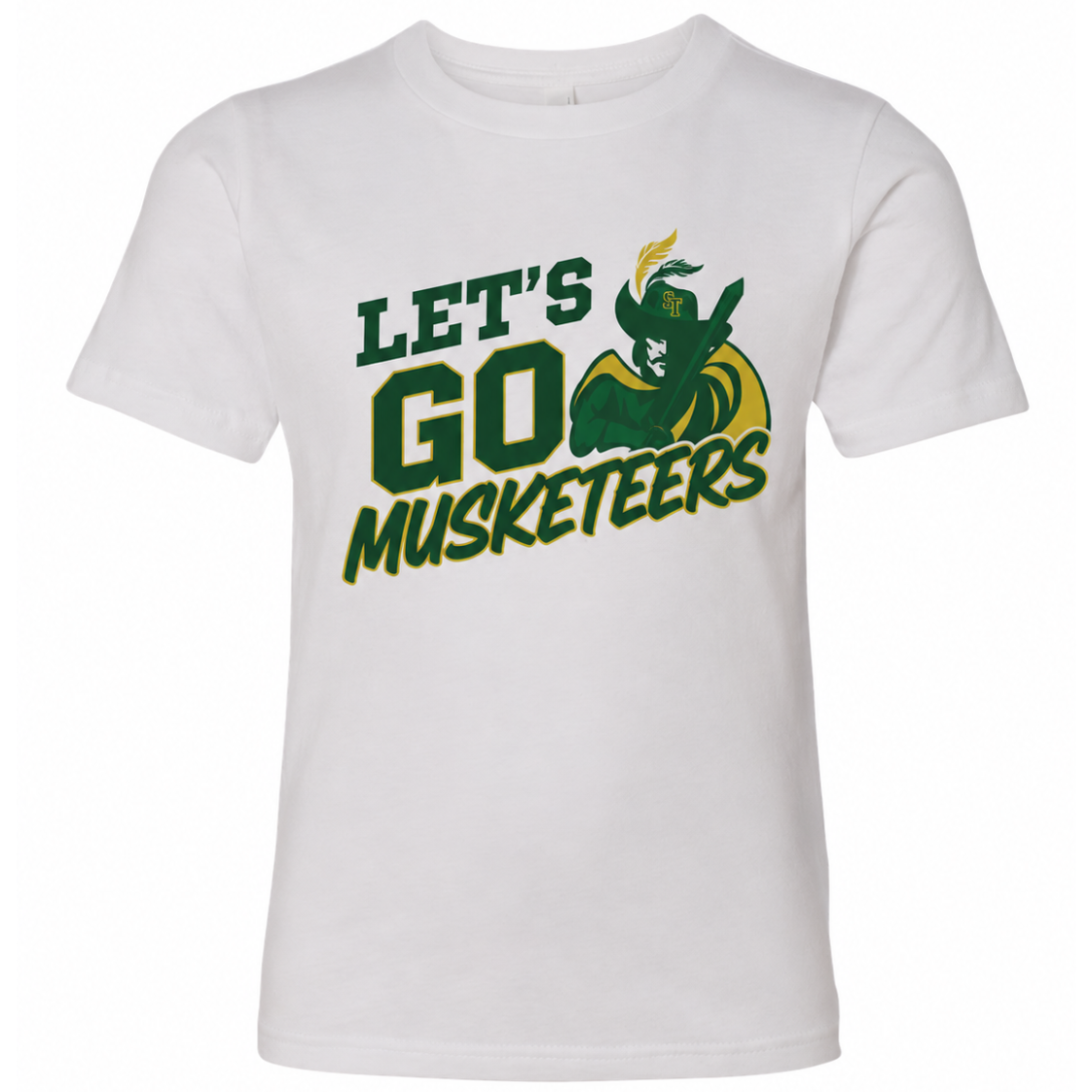 St. Theresa Let’s Go Musketeers Youth Tee